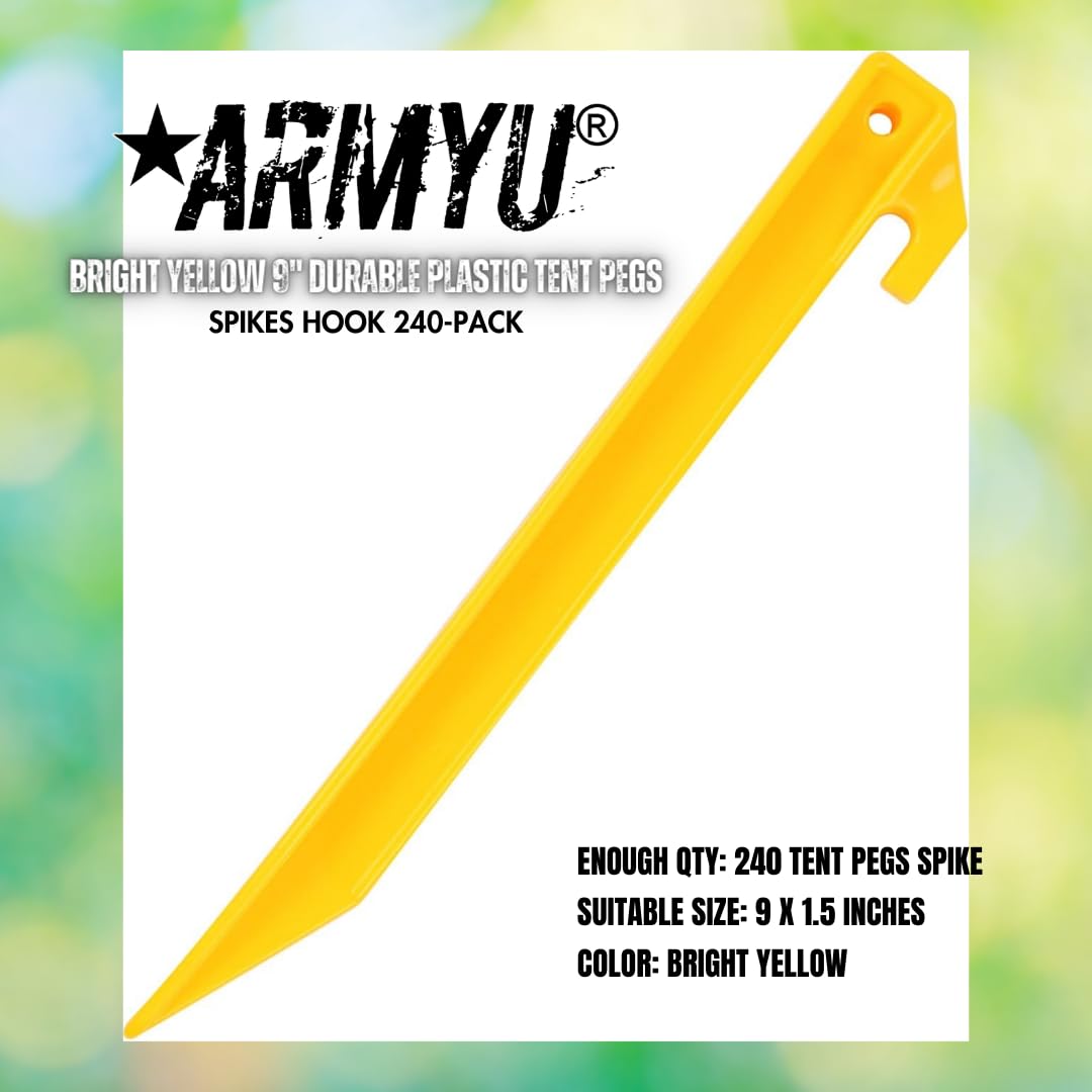 Tent Stakes, Tarps & Ground Covers