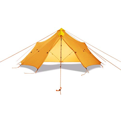 6-8 Person Ultralight Rodless Triangle Camping Tent