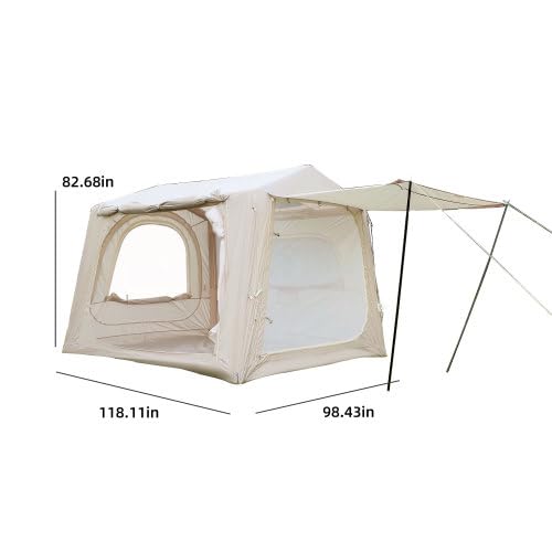 4-6 Person Inflatable SUV Tailgate Camping Tent
