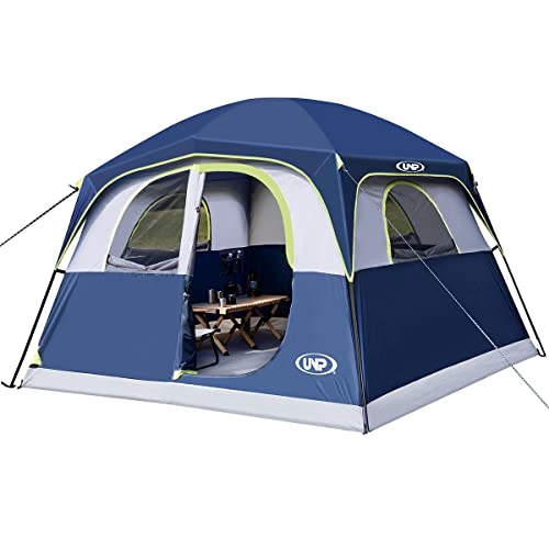 6-Person Waterproof Windproof Family Camping Tent