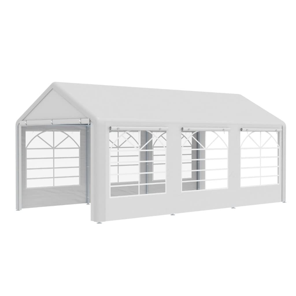 10x20 Party Tent Gazebo Canopy with Walls and Windows