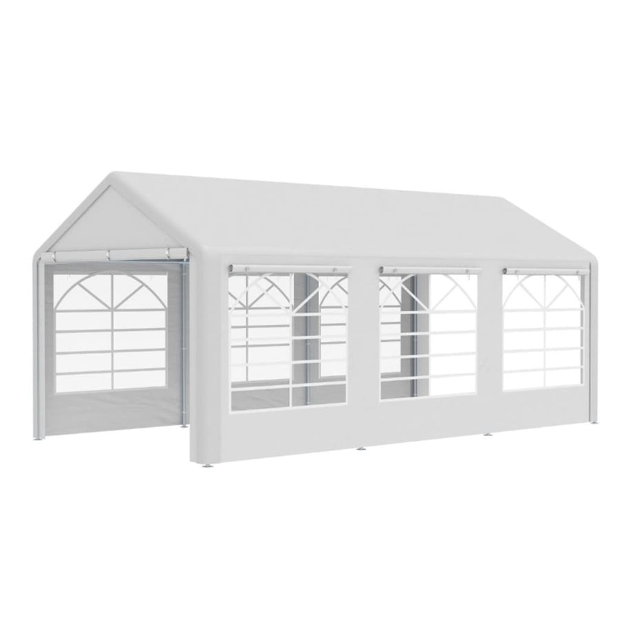 10x20 Party Tent Gazebo Canopy with Walls and Windows