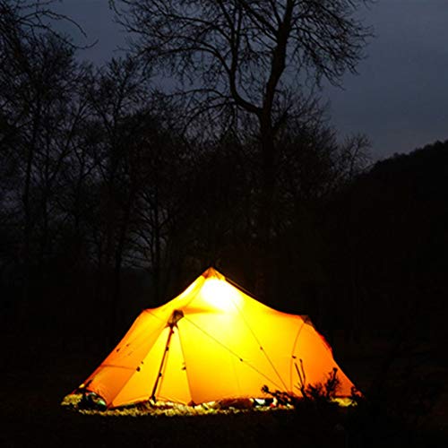 6-8 Person Ultralight Rodless Triangle Camping Tent