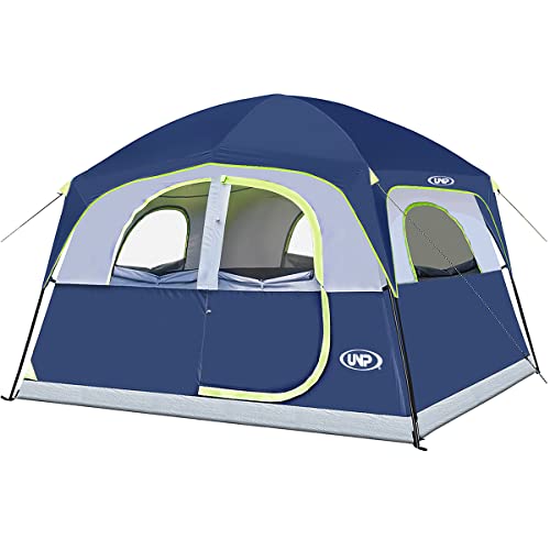 6-Person Waterproof Windproof Family Camping Tent