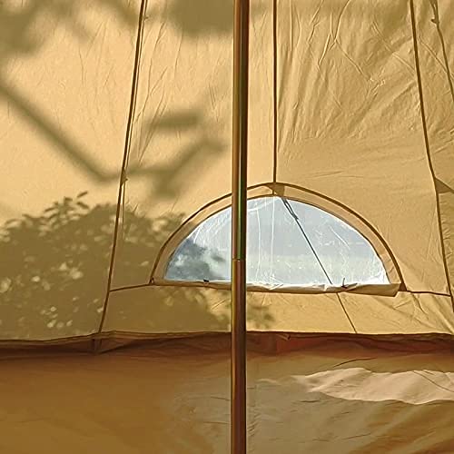 3-8 Person Canvas Bell Tent for Family Glamping