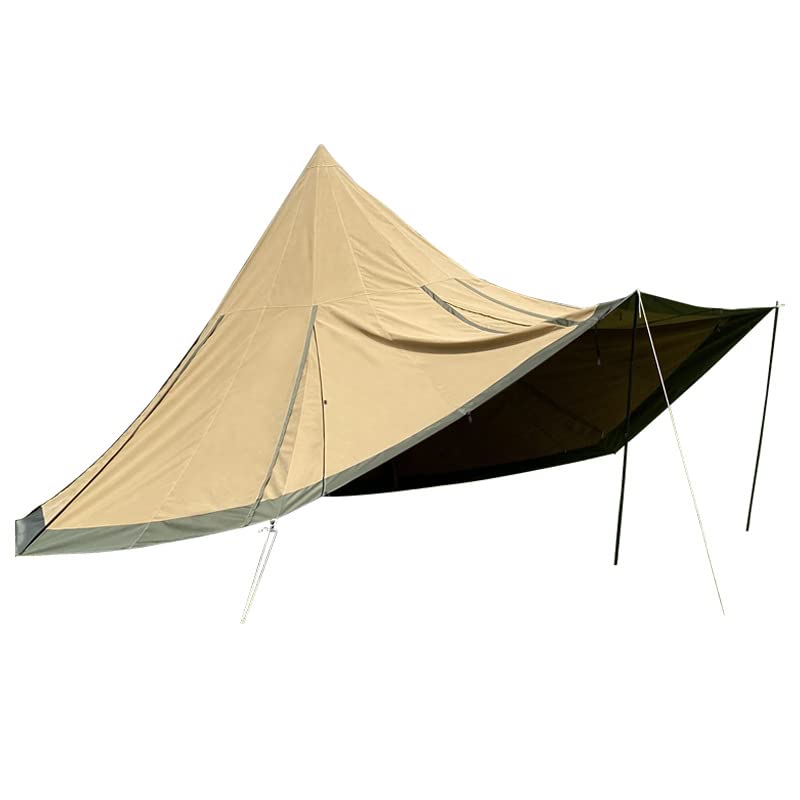 8-Person Waterproof 4-Season Family Teepee Tent