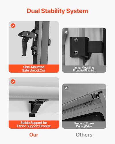 VEVOR Manual RV Awning Complete Kit for Campers