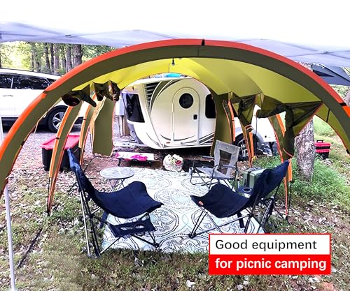 15x10FT Waterproof Car Canopy Tent for 8-10 People