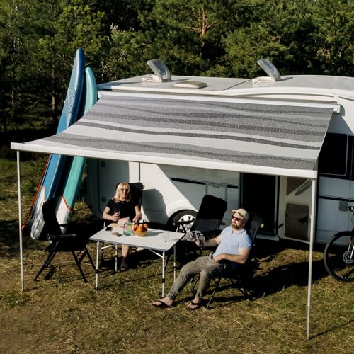 Universal Heavy-Duty Vinyl RV Awning Fabric Replacement