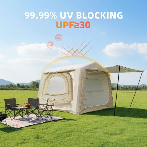 4-6 Person Inflatable SUV Tailgate Camping Tent