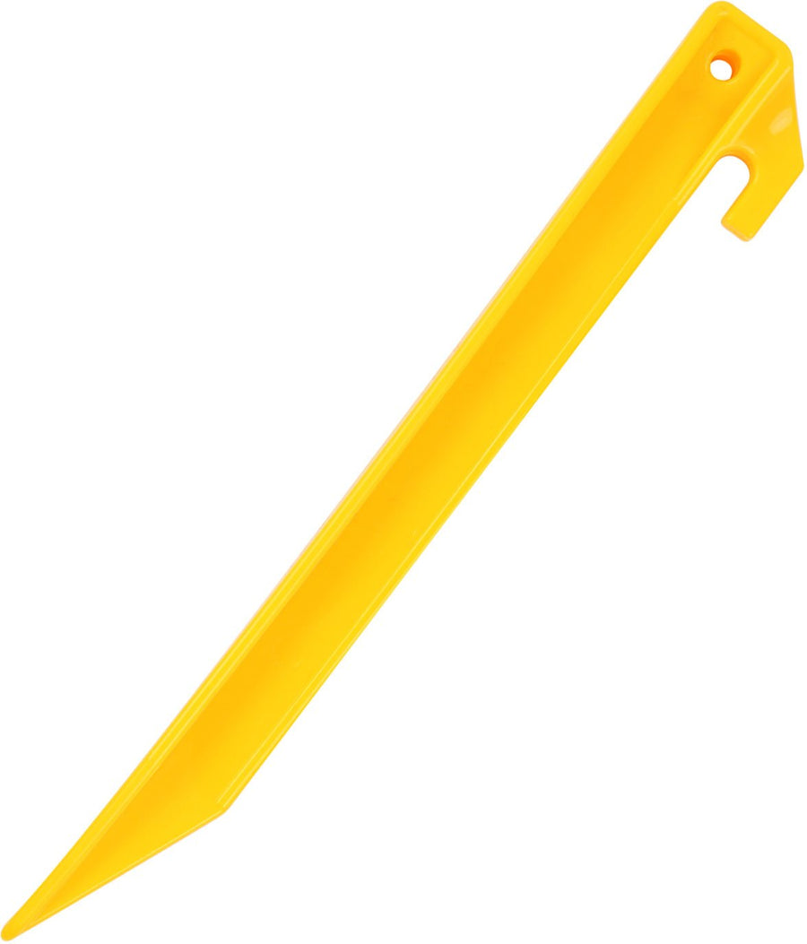 240-Pack Yellow 9-Inch Heavy-Duty Plastic Tent Pegs