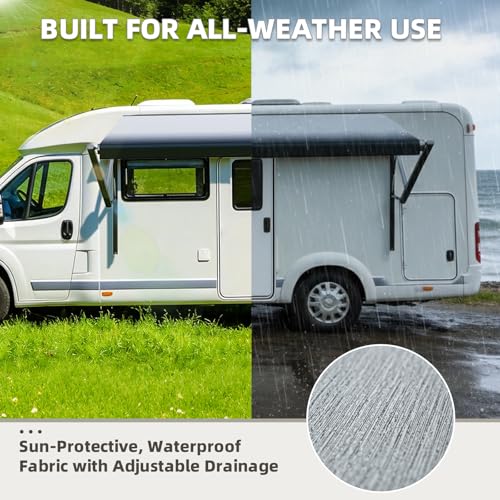 EROMMY Electric Modular Retractable RV Awning Kit