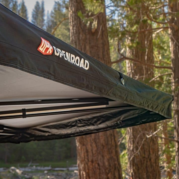 Driver-Side 270° Free-Standing SUV Awning with LED Lights