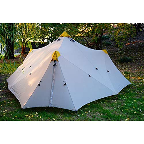 6-8 Person Ultralight Rodless Triangle Camping Tent