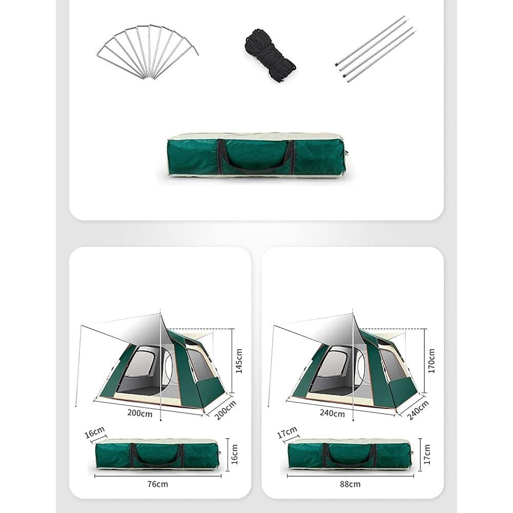 3-8 Person Instant Waterproof Family Camping Tent