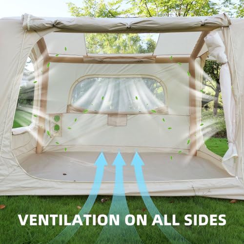 4-6 Person Inflatable SUV Camping Tent with Awning