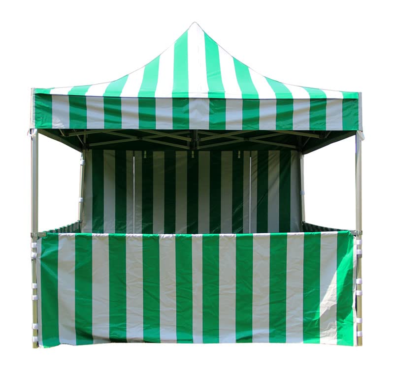 10x10 Instant Carnival Pop-Up Canopy Tent with Walls