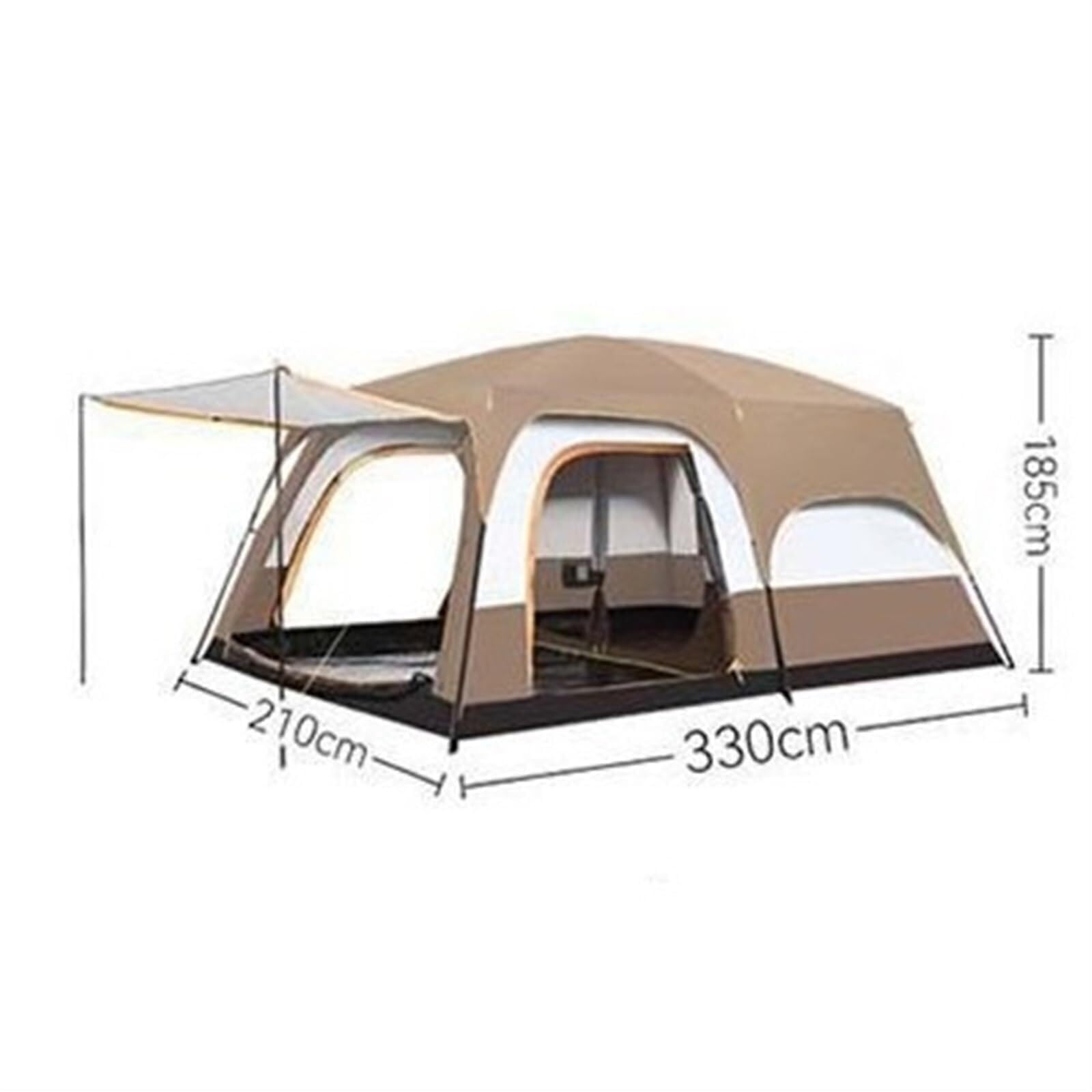 5-8 Person Extra-Large Waterproof Family Cabin Tent