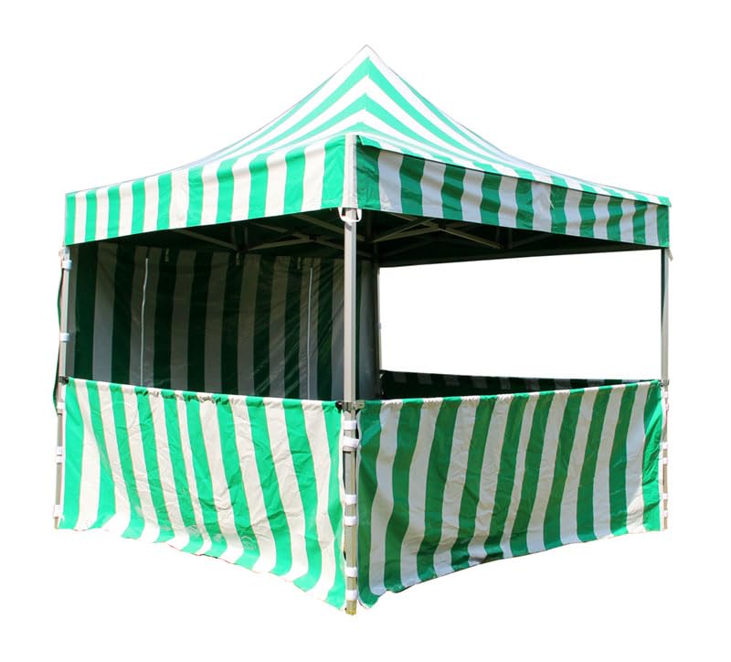 10x10 Instant Carnival Pop-Up Canopy Tent with Walls