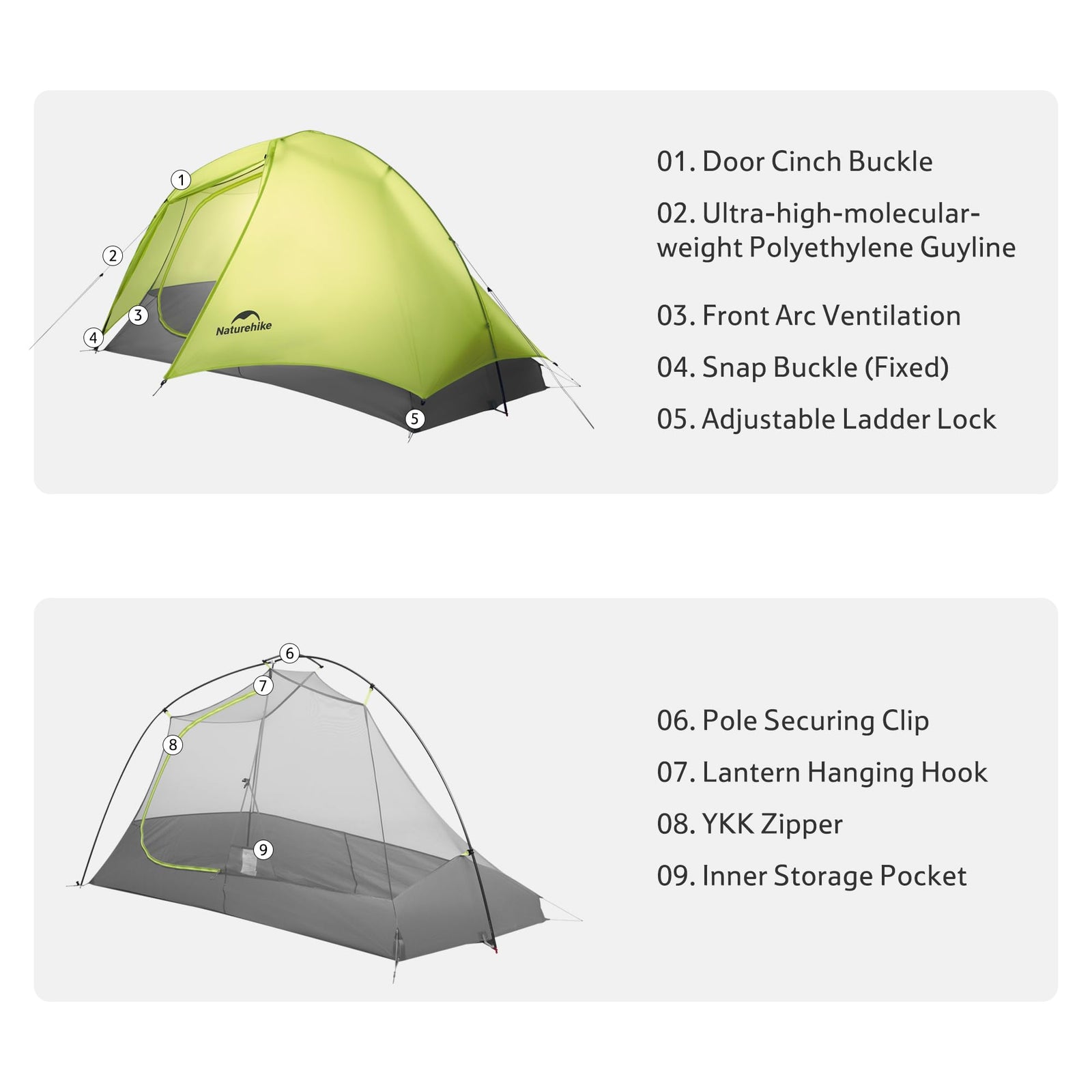 Naturehike Star Trail 1-2 Person Ultralight Tent
