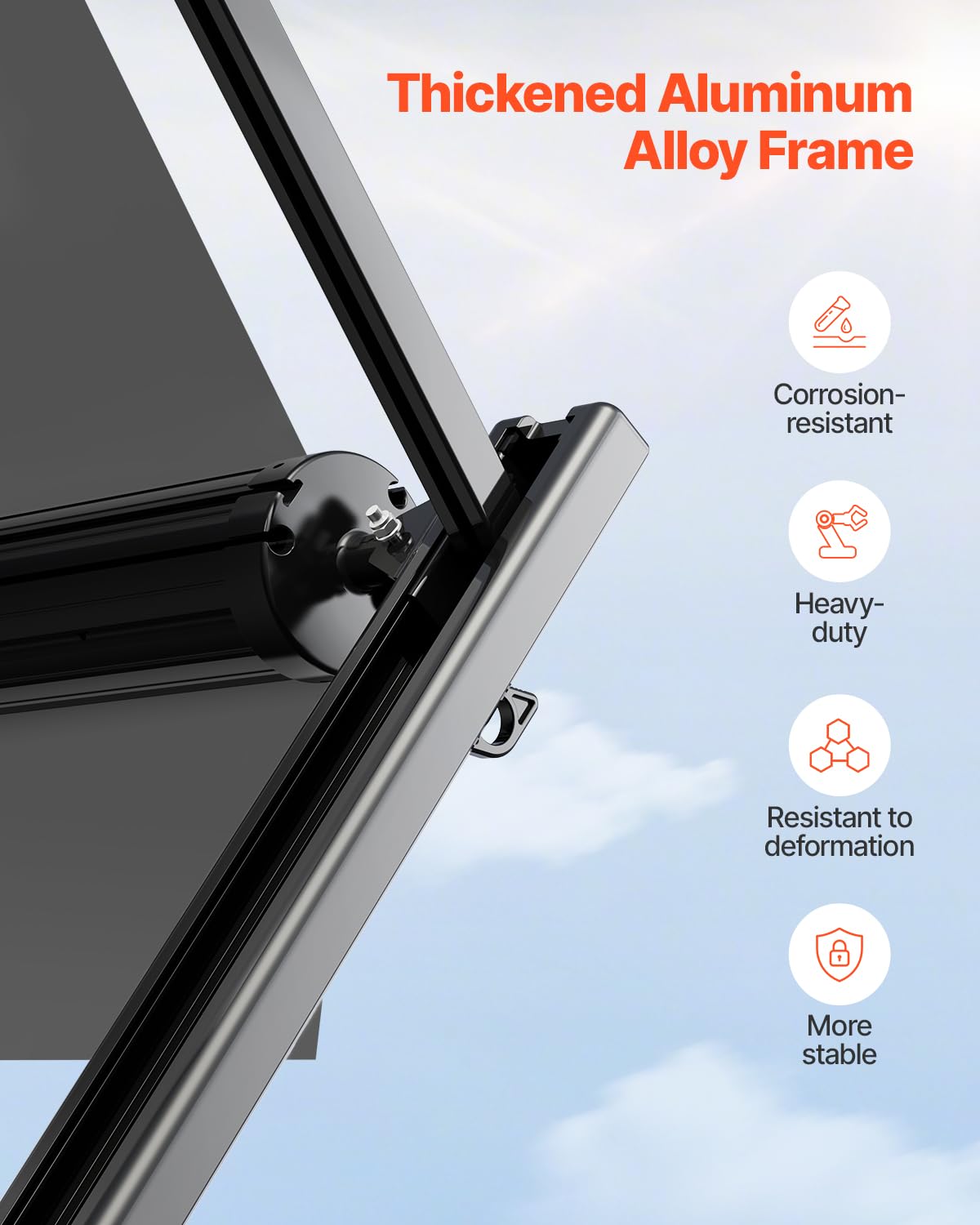 VEVOR Manual RV Awning Complete Kit for Campers