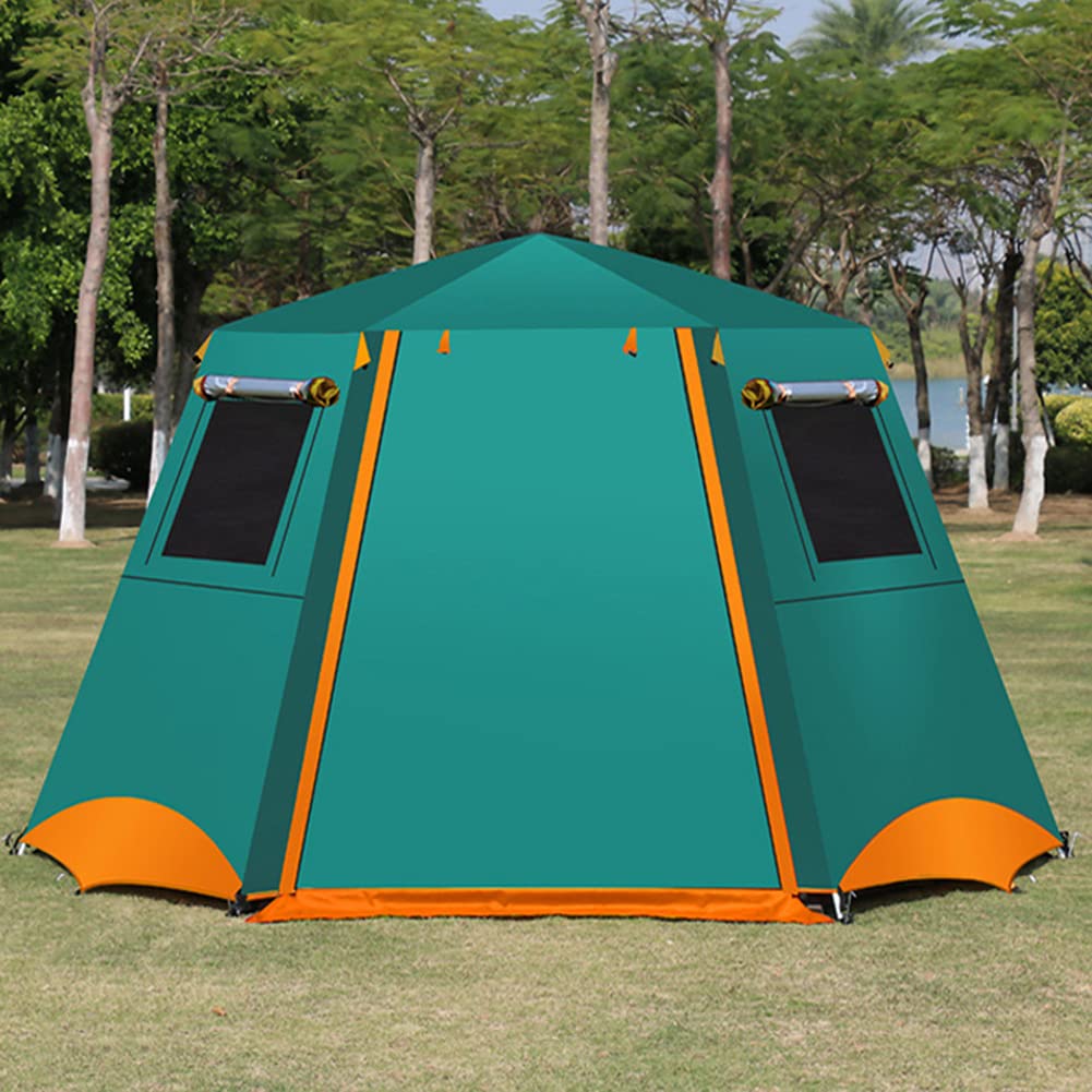 3-4 Person Instant Double-Layer Camping Tent with Porch
