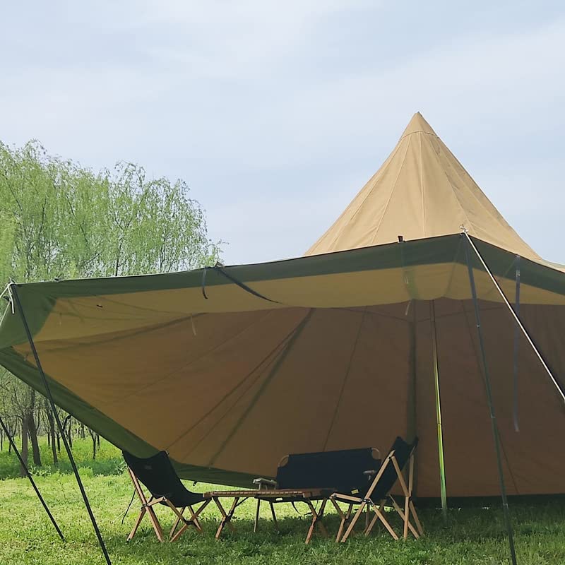 8-Person Waterproof 4-Season Family Teepee Tent