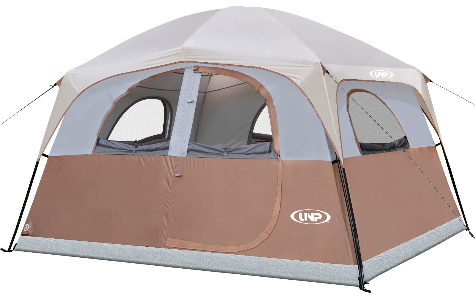 6-Person Waterproof Windproof Family Camping Tent