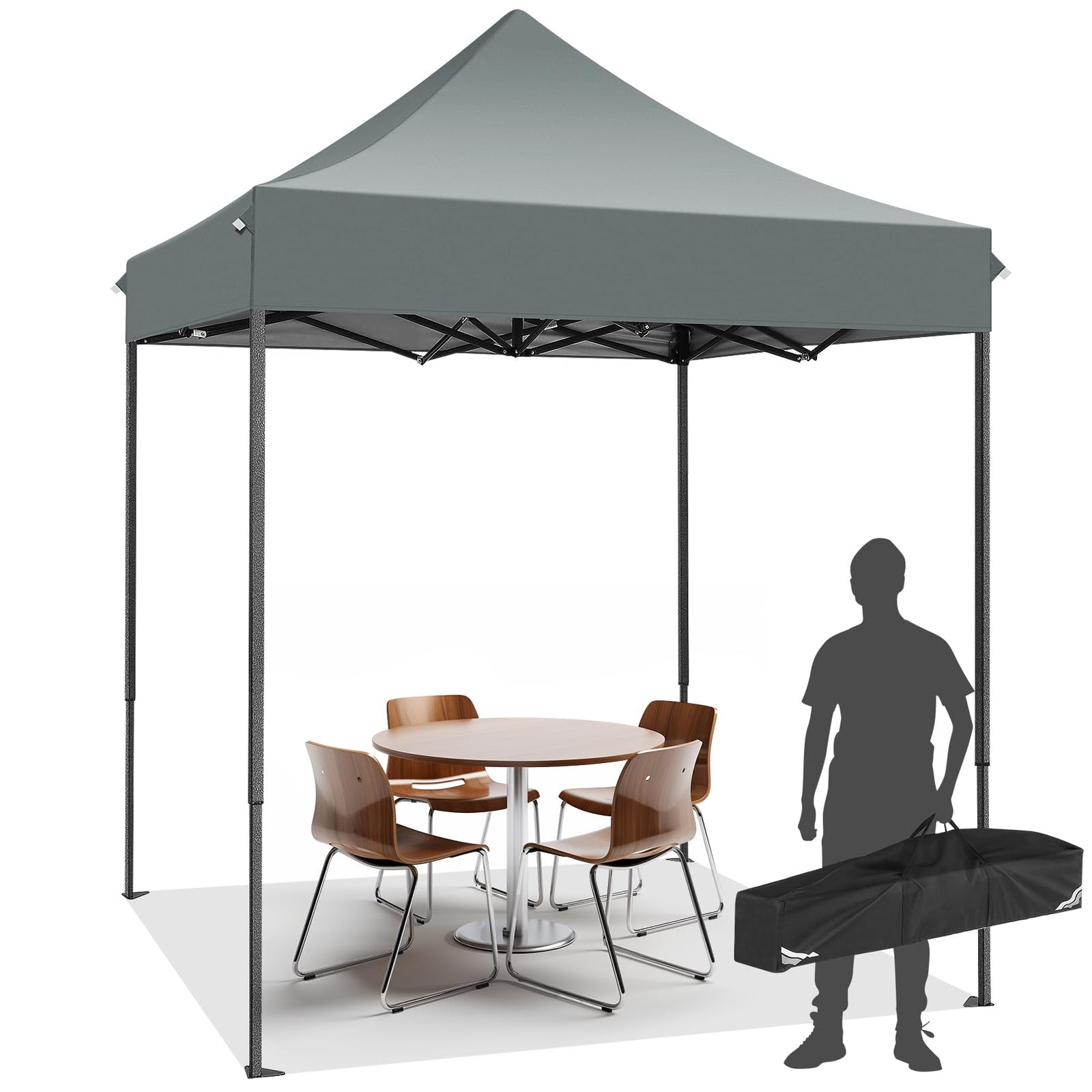 10x20 Commercial Heavy-Duty Pop-Up Party Canopy Tent