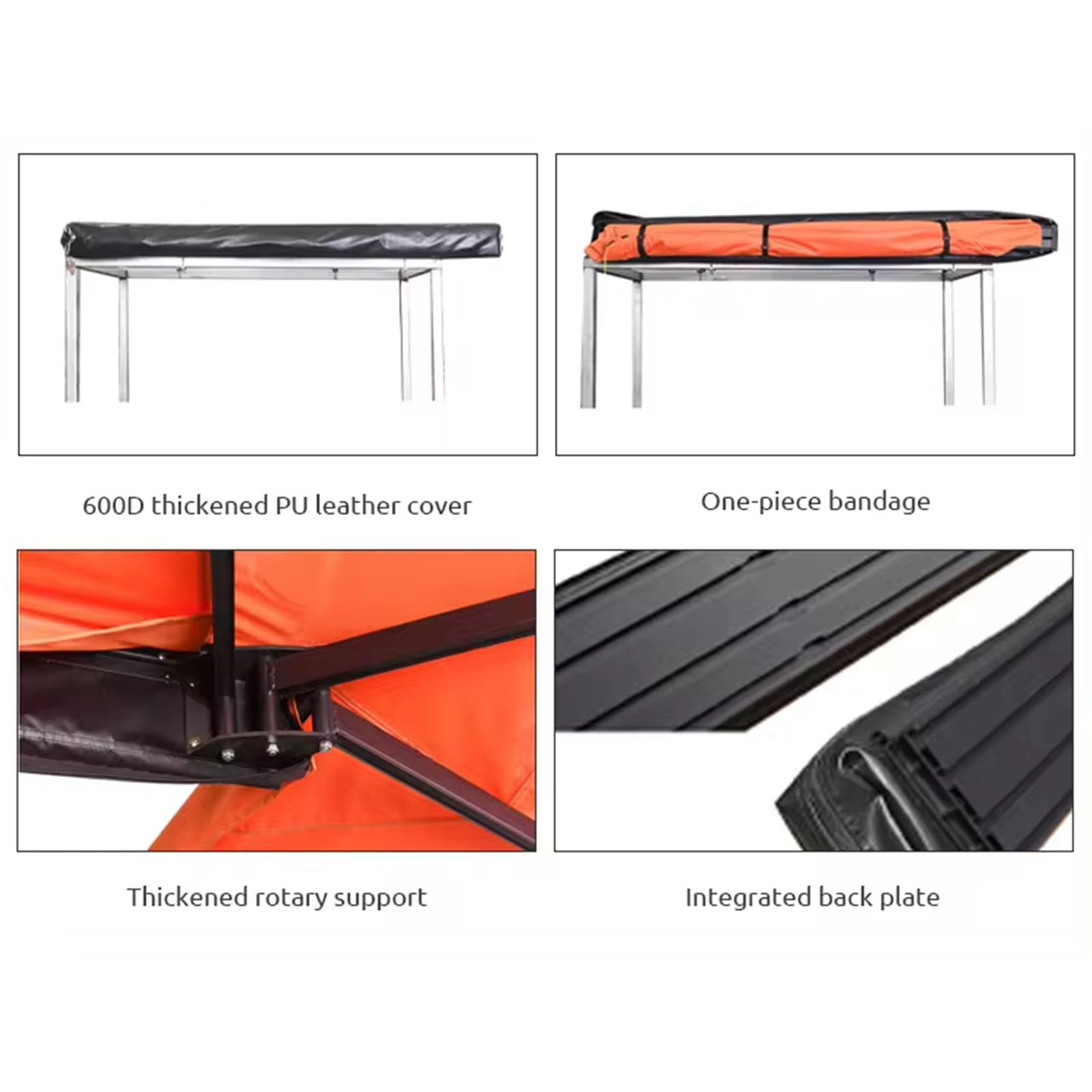 270° Automatic Retractable Vehicle Side Awning