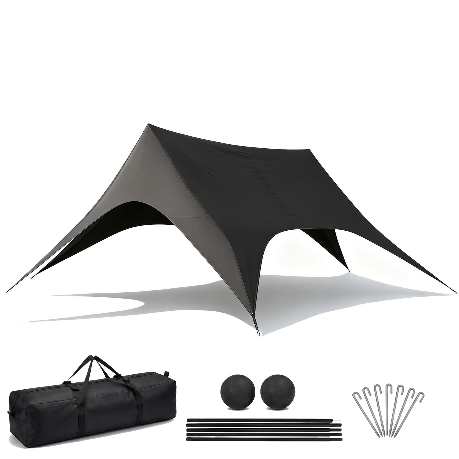 20.6x18FT Swallow-Tail UV Sun Shade Canopy Tent