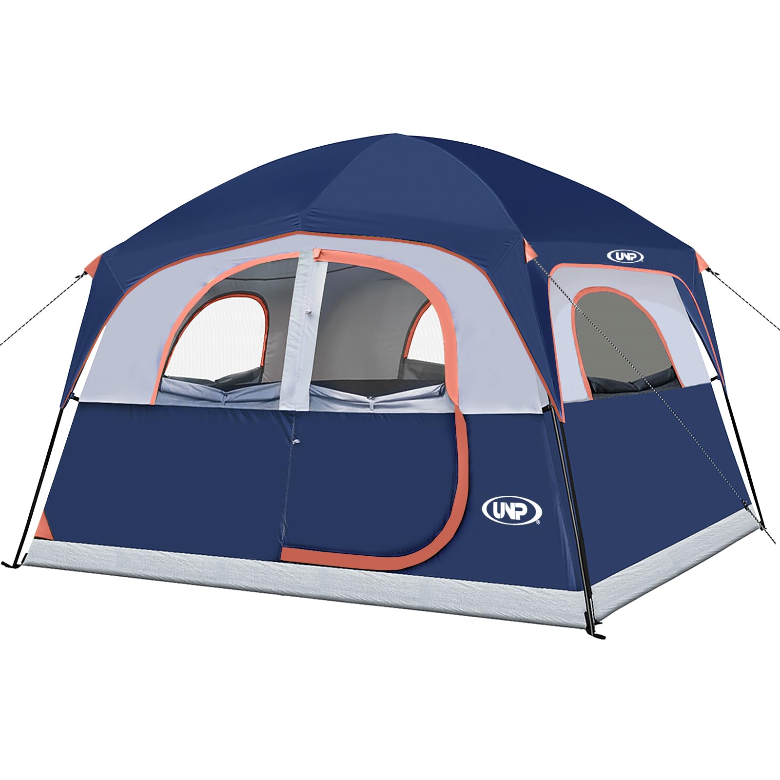 6-Person Waterproof Windproof Family Camping Tent