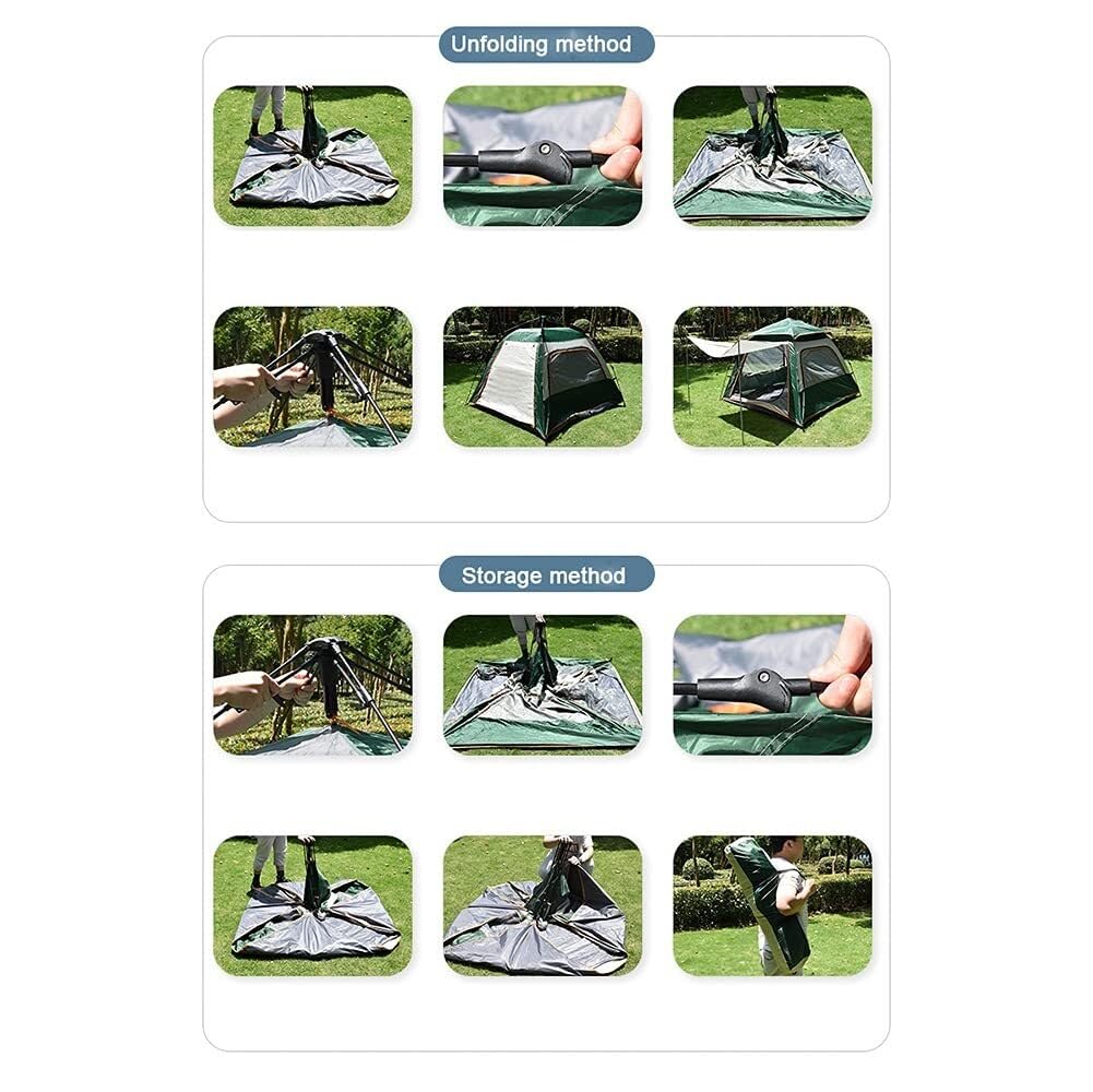 3-8 Person Instant Waterproof Family Camping Tent