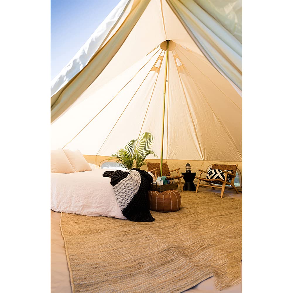 5-8 Person Large Yurt Bell Tent for Family Camping