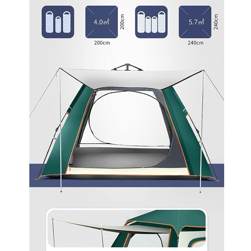 3-8 Person Instant Waterproof Family Camping Tent