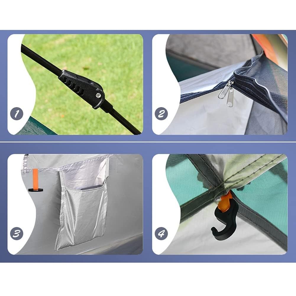 3-8 Person Instant Waterproof Family Camping Tent