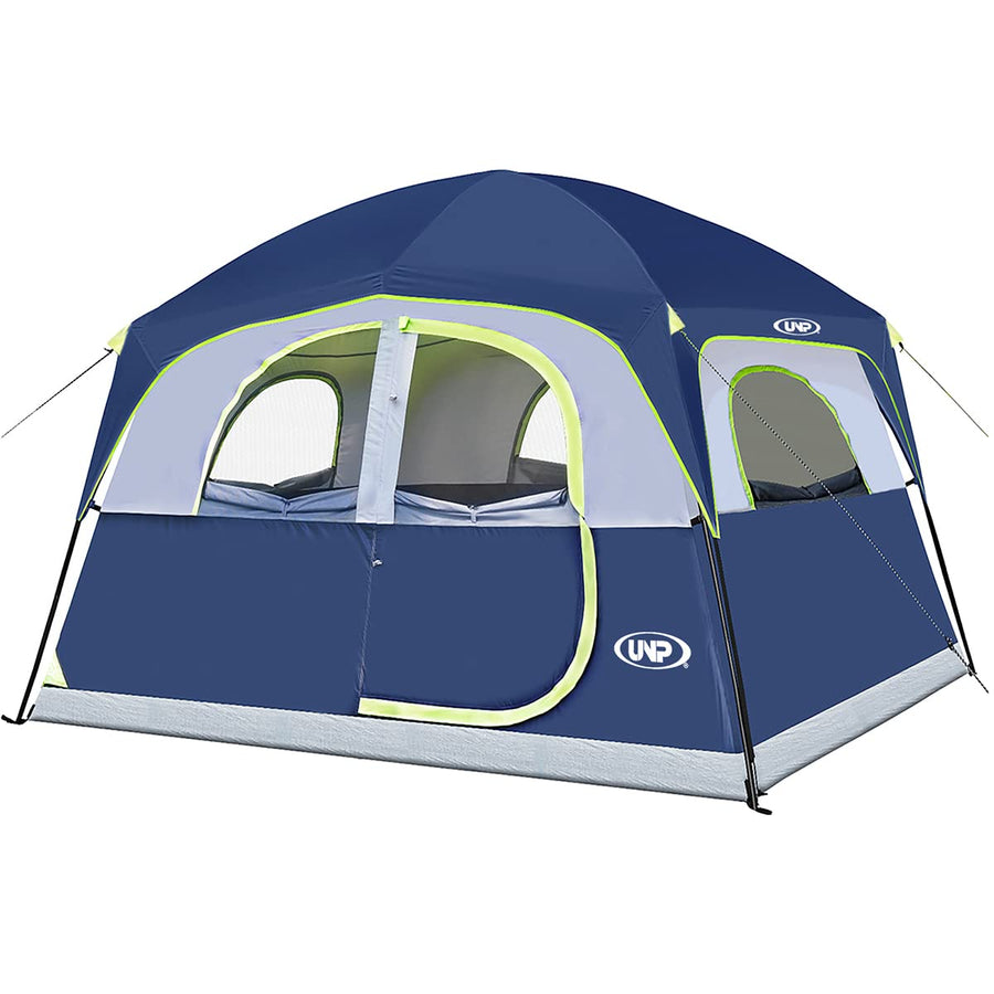 6-Person Waterproof Windproof Family Camping Tent