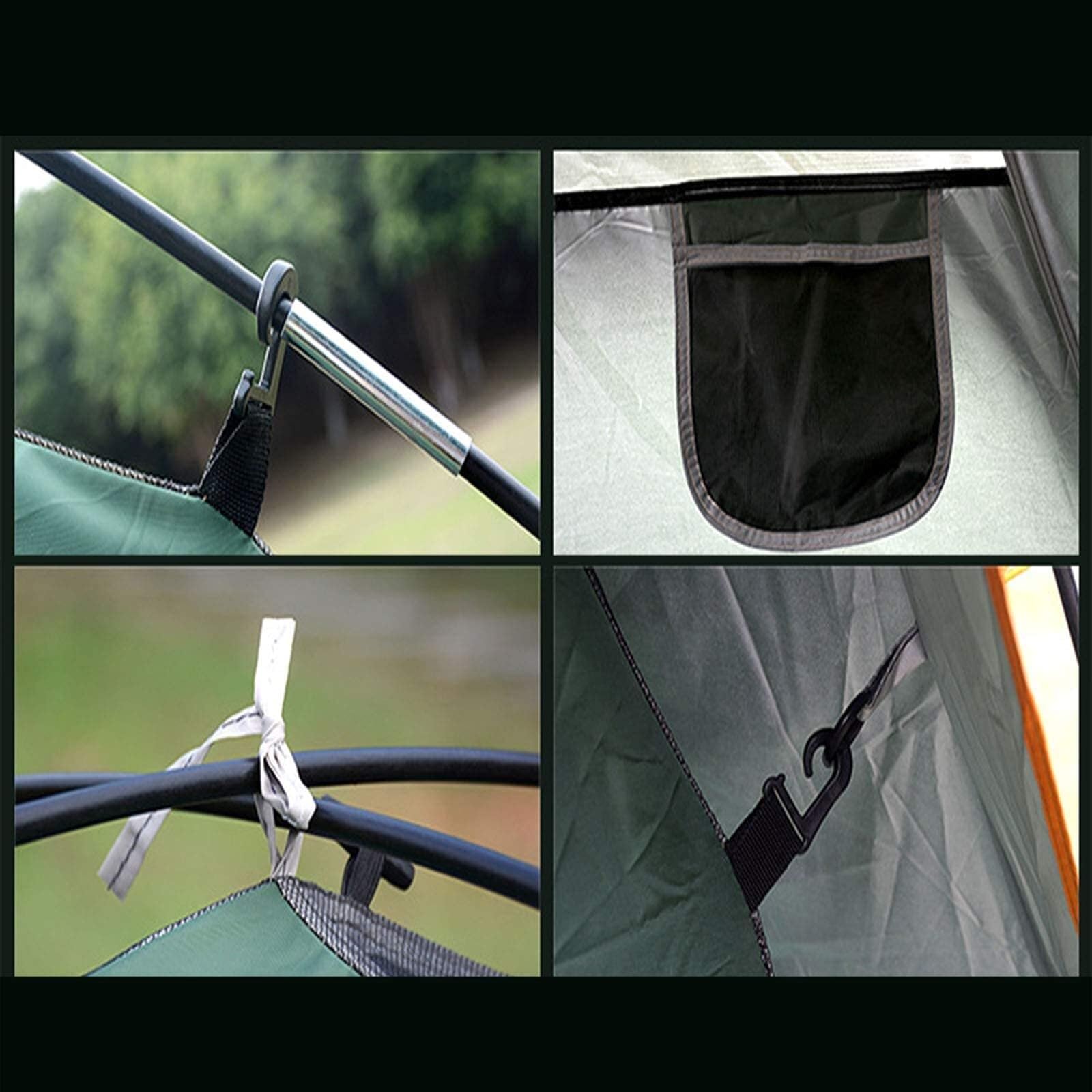 2-Person Compact Waterproof Windproof Camping Tent