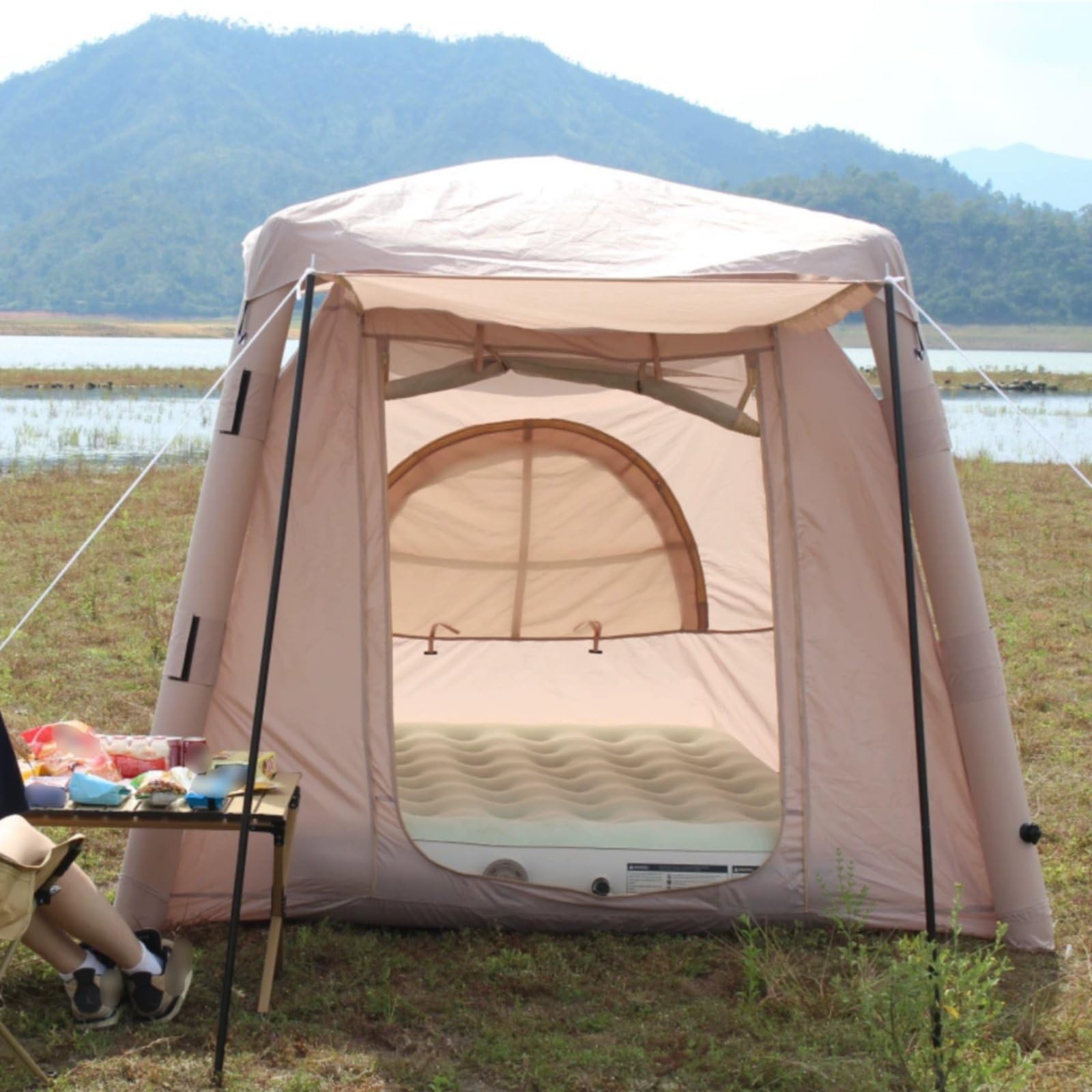 UPF30+ Waterproof Inflatable Picnic Shelter Tent