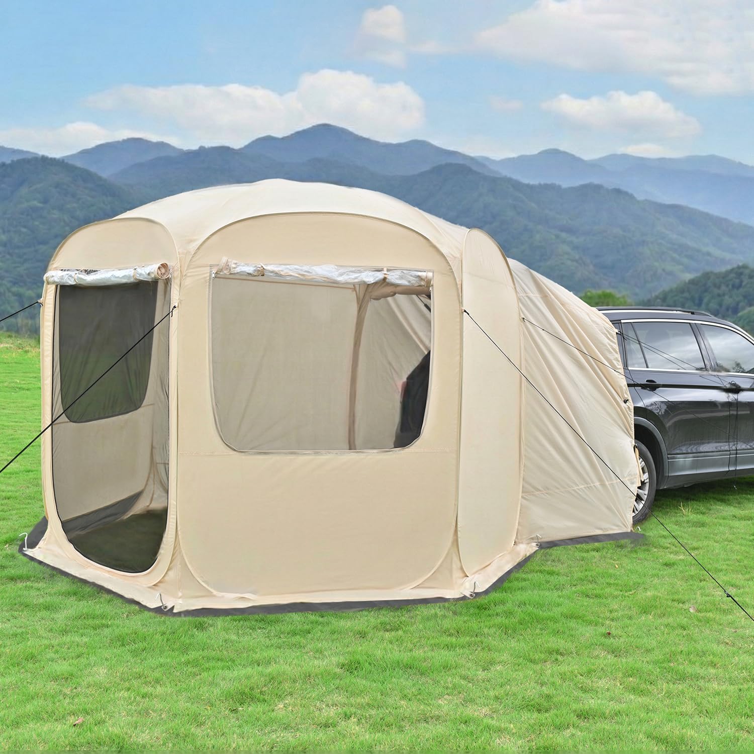 Alvantor Pop-Up Screen House Tent with Mosquito Netting