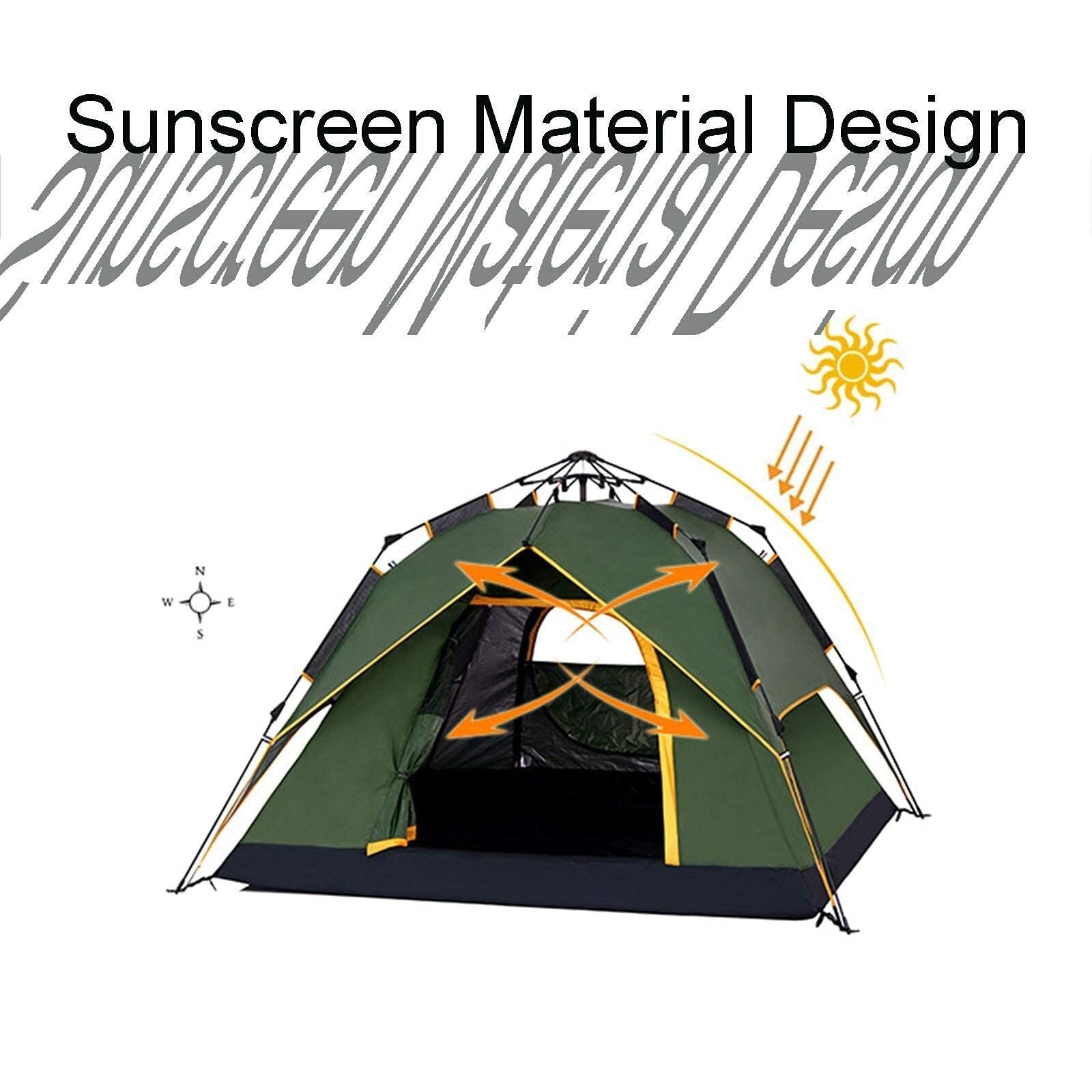 2-Person Compact Waterproof Windproof Camping Tent