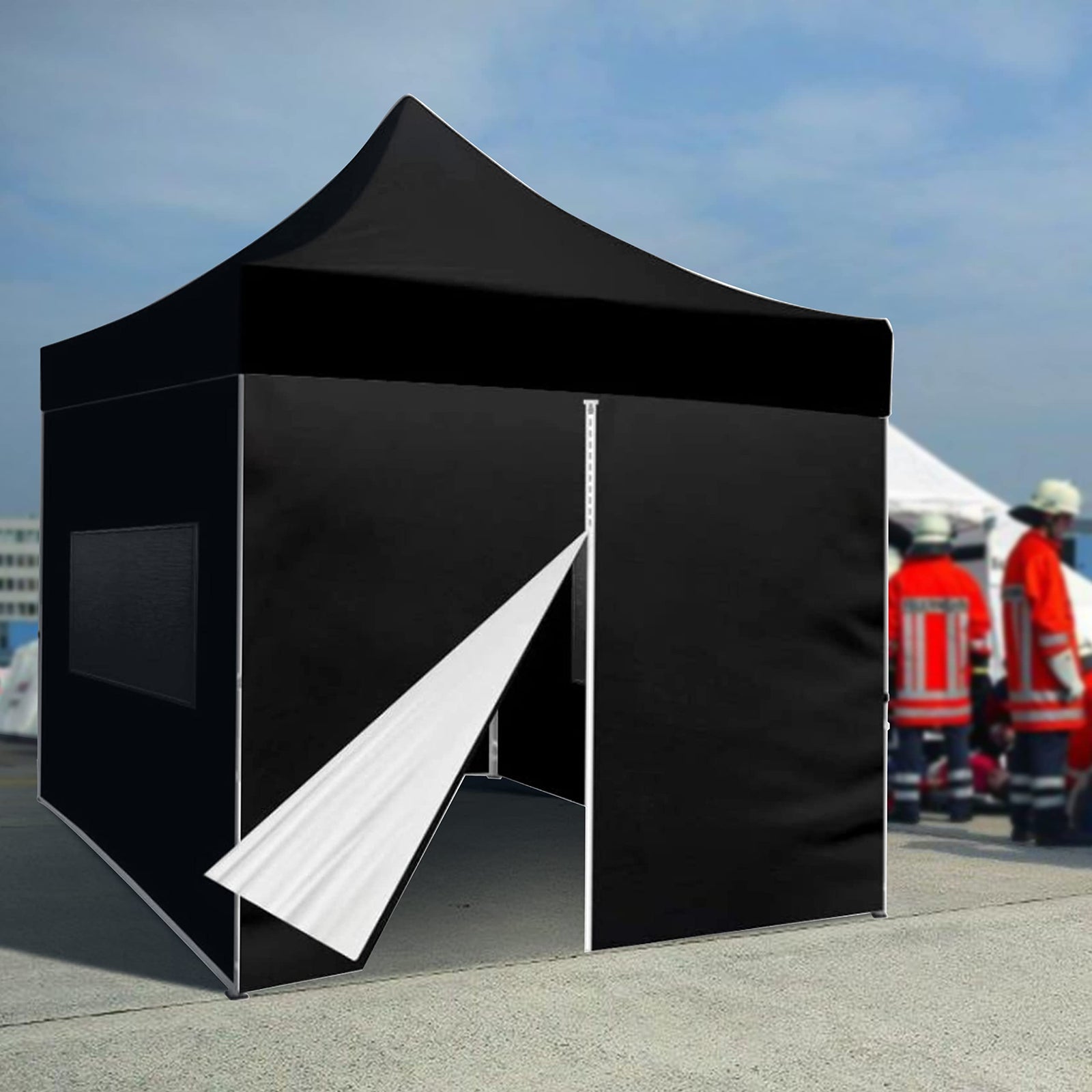 10x10 Pop-Up Privacy Canopy Tent with Sidewalls