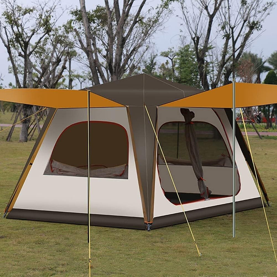 Instant Double-Layer Waterproof Family Camping Tent