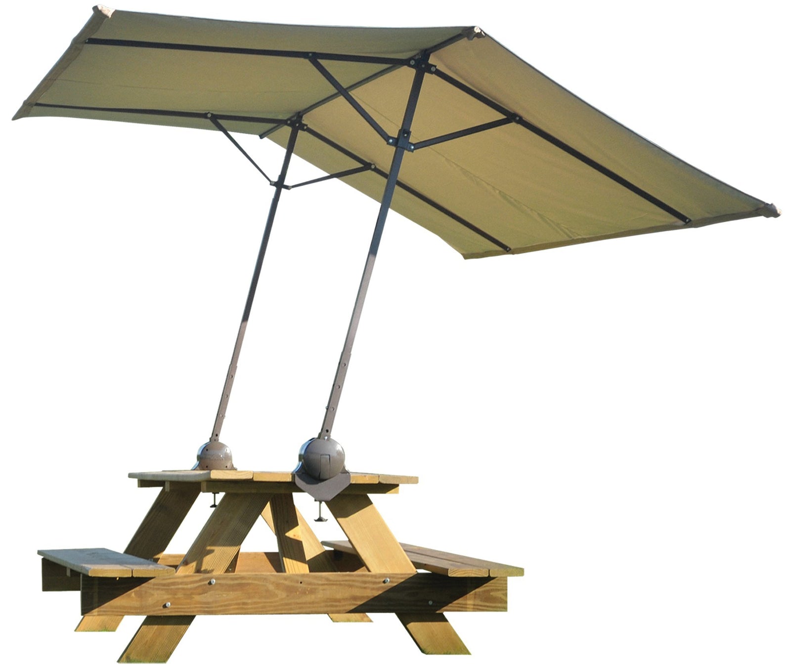 ShadeLogic Tan Quick Clamp Canopy Tilt Mount Kit