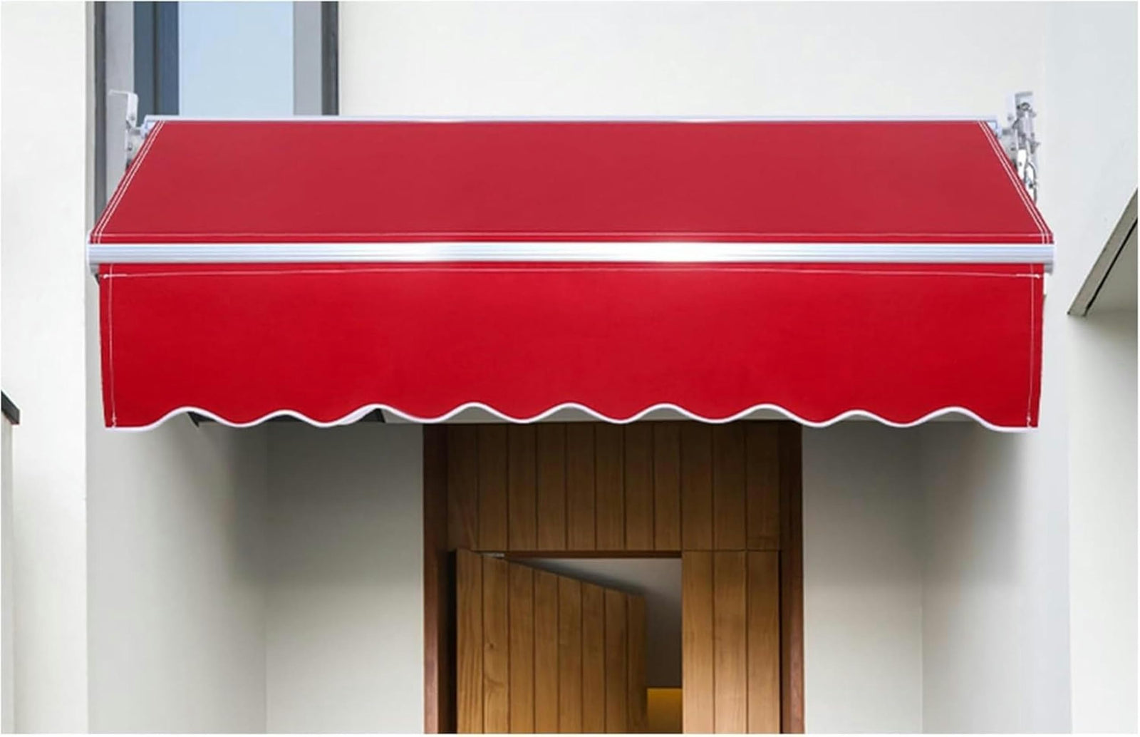 Manual Retractable Door and Window Awning with Crank