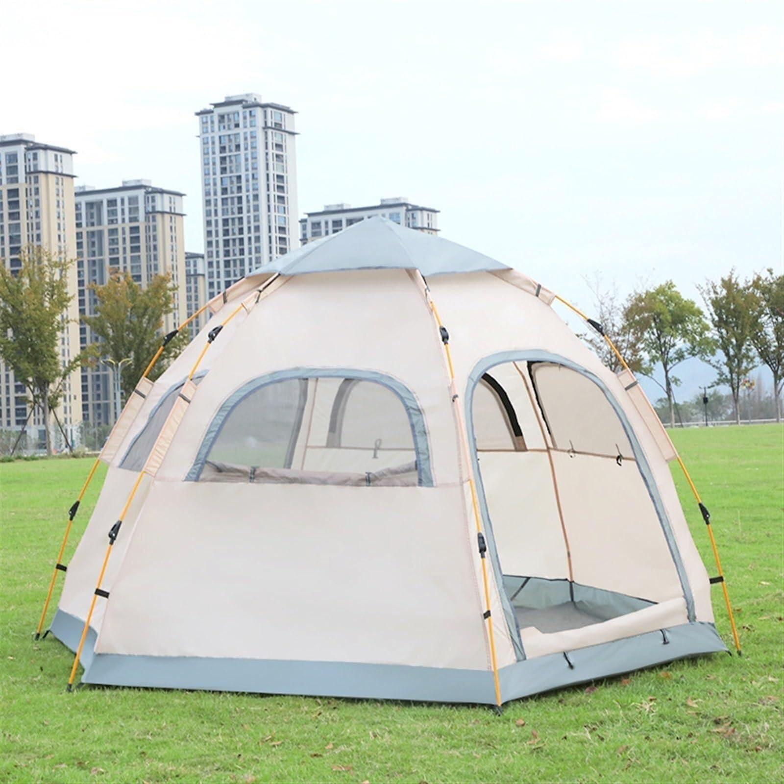 1-4 Person Instant Waterproof Folding Camping Tent