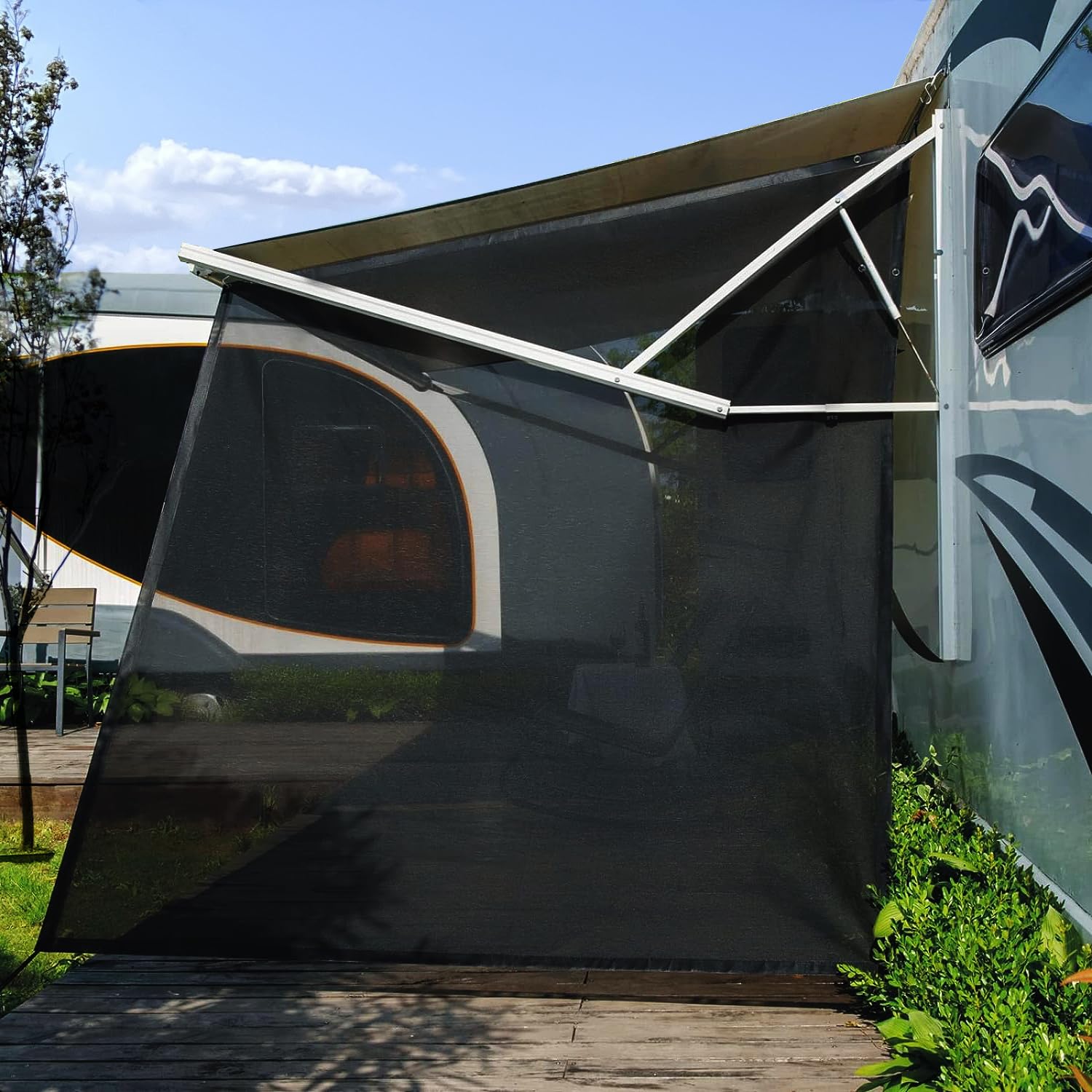 SHADEPLUS RV Awning Shade Screen for Outdoor Privacy