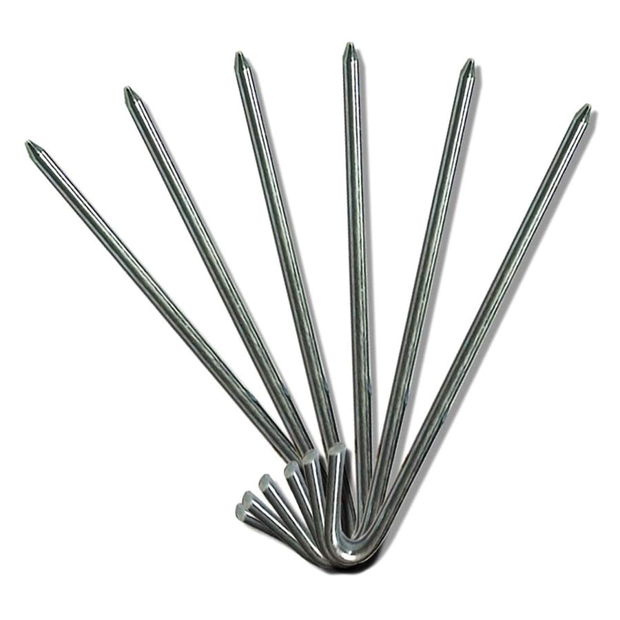 Heavy-Duty Steel Tent Stakes for Camping and Events
