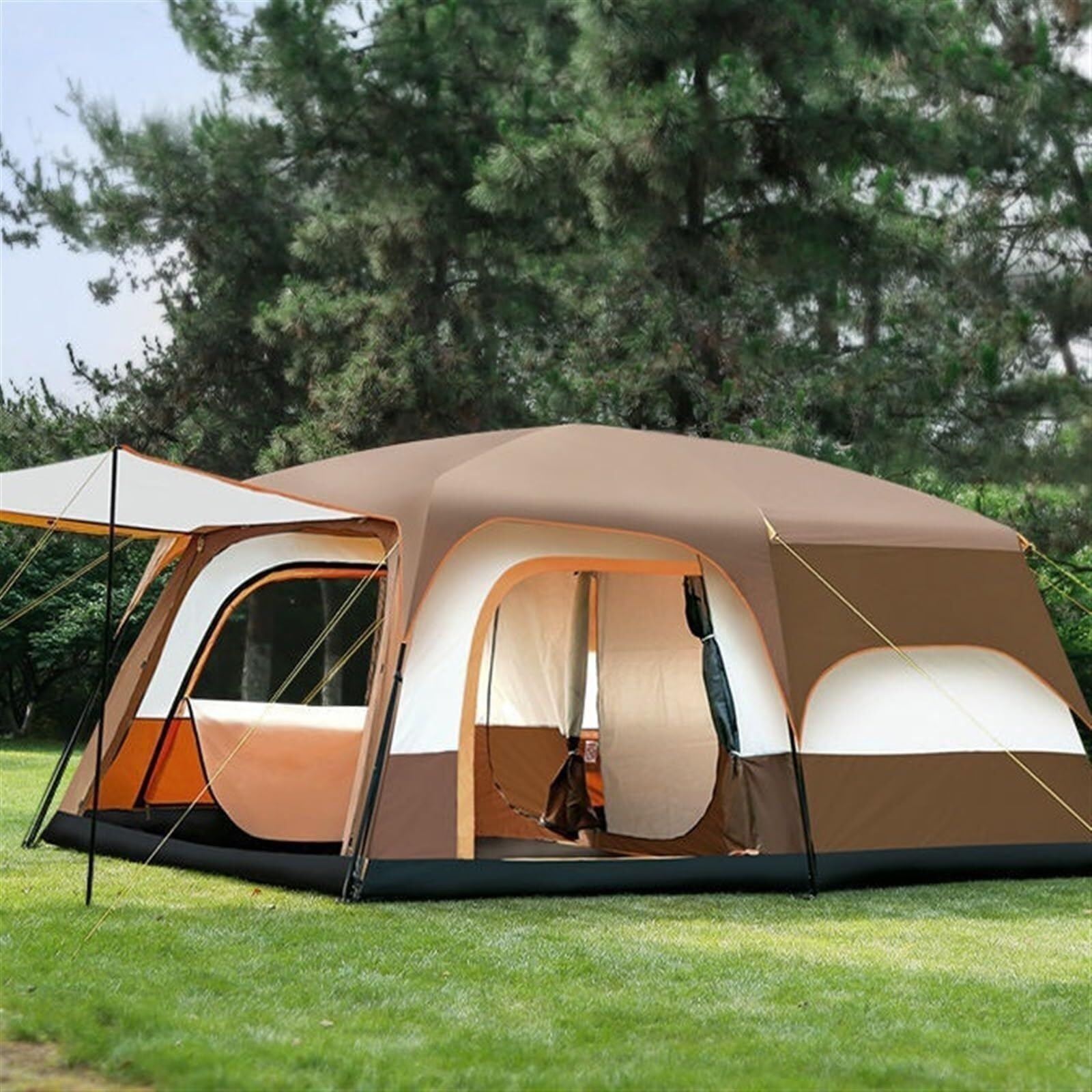 5-8 Person Extra-Large Waterproof Family Cabin Tent