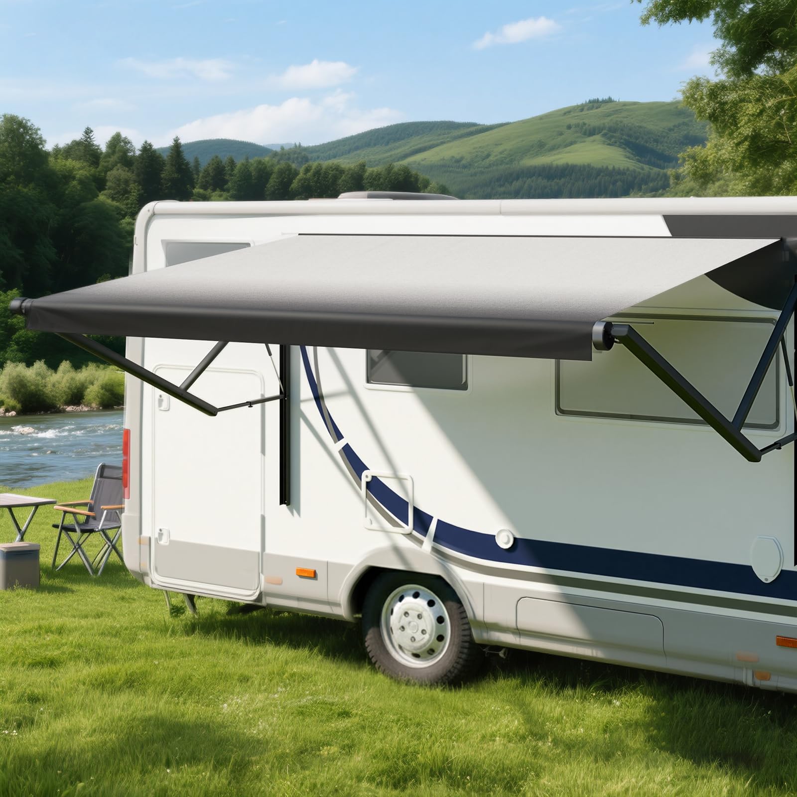 EROMMY Electric Modular Retractable RV Awning Kit